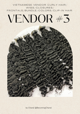 Vietnamese Vendors List #3- CURLY HAIR /Wigs/Closures/Frontals/Bundles/Seamless Clip Ins(MY BURMESE CURLY HAIR AND WIG VENDOR)